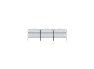 4058166148544 - HOME DELUXE Doppelstabmattenzaun anthrazit BERG versch Ausführungen 4058166148544 - HOME DELUXE Doppelstabmattenzaun anthrazit BERG versch Ausführungen