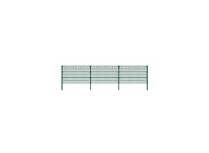 4058166158895 - HOME DELUXE Doppelstabmattenzaun grün KREIS versch Ausführungen 4058166158895 - HOME DELUXE Doppelstabmattenzaun grün KREIS versch Ausführungen