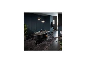 4058166239792 - HOME DELUXE - Pokertisch FULL HOUSE - mit LED Beleuchtung und Getränkehalter für bis zu 9 Personen Maße 215 x 106 x 78 cm inklusive Chiptray I