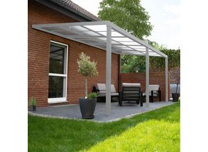 4058166246080 - HOME DELUXE Terrassenüberdachung SOLIS DELUXE - 390 x 295 x 233   272 cm Weiß