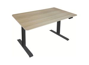 4058166267450 - HOME DELUXE - Tischplatte für höhenverstellbaren Schreibtisch AGORA Farbe Weiß Größe 120 x 60 Tischplatte Tischoberseite Tischbrett Arbeitsplatte