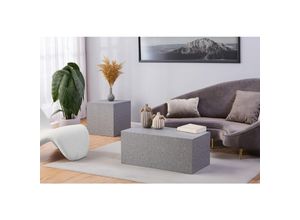 4058166267900 - HOME DELUXE Couchtisch Amiri Marmor Grau L - versch Ausführungen