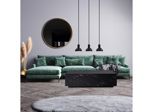 4058166267955 - HOME DELUXE Couchtisch Amiri Marmor schwarz XXL - versch Ausführungen