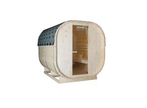 4058166268341 - Outdoor Sauna cube Größe xl Sauna Outdoor-Sauna Holzsauna Im - Home Deluxe