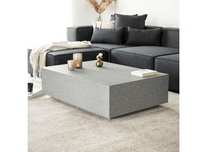 4058166273710 - Couchtisch Marmor amiri xxl Farbe Grau Größe 120 x 35 x 80 cm Couchtisch Marmor Marmor Tisch - Home Deluxe