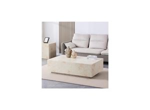 4058166415356 - HOME DELUXE Couchtisch Marmor AMIRI XXL Sandstein
