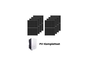 4058166427175 - Photovoltaikanlage Solarpaneele + Wechselrichter - 3000 W SUNIQ 4058166427175 - Photovoltaikanlage Solarpaneele + Wechselrichter - 3000 W SUNIQ