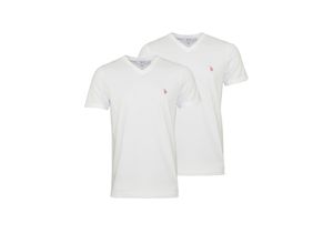 4058213291438 - US POLO Shirts 2er Pack V-Neck T-Shirts 4058213291438 - US POLO Shirts 2er Pack V-Neck T-Shirts