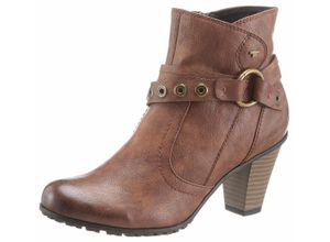 4058219281907 - Große Größen Stiefelette braun Gr39