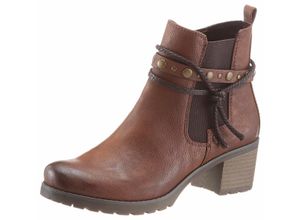 4058219327131 - Große Größen Chelseaboots cognac Gr40