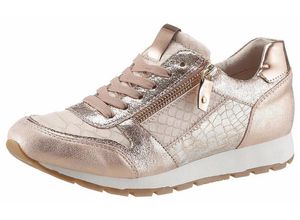 4058219435058 - Große Größen Sneaker roségoldfarben Gr37