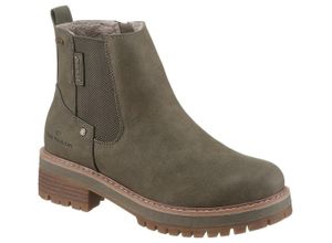 4058219509698 - Große Größen Tom Tailor Chelseaboots oliv Gr40