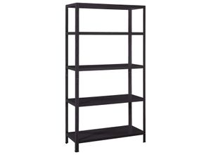 4058255101405 - Schulte Regalwelt - Schulte Regal Stecksystem Blackline 1900x1000x450mm mit 5 Böden aus Metall 65kg Fachlast 4058255101405 - Schulte Regalwelt - Schulte Regal Stecksystem Blackline 1900x1000x450mm mit 5 Böden aus Metall 65kg Fachlast
