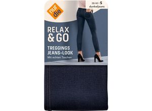 4058401025043 - NUR DIE Damen Treggings Relax & Go