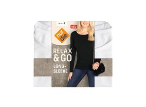 4058401434517 - NUR DIE Damen Longsleeve Relax & Go