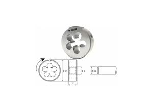 4058462042423 - Schneideisen mf 10 x 075 - hsse für Edelstahl-121405011 - Baer