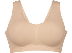 4058509524349 - Essentials Bralette bügellos atmungsaktiv für Damen beige M