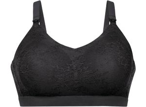 4058509601255 - Essentials Lace Still-BH Spitze floral für Damen schwarz M