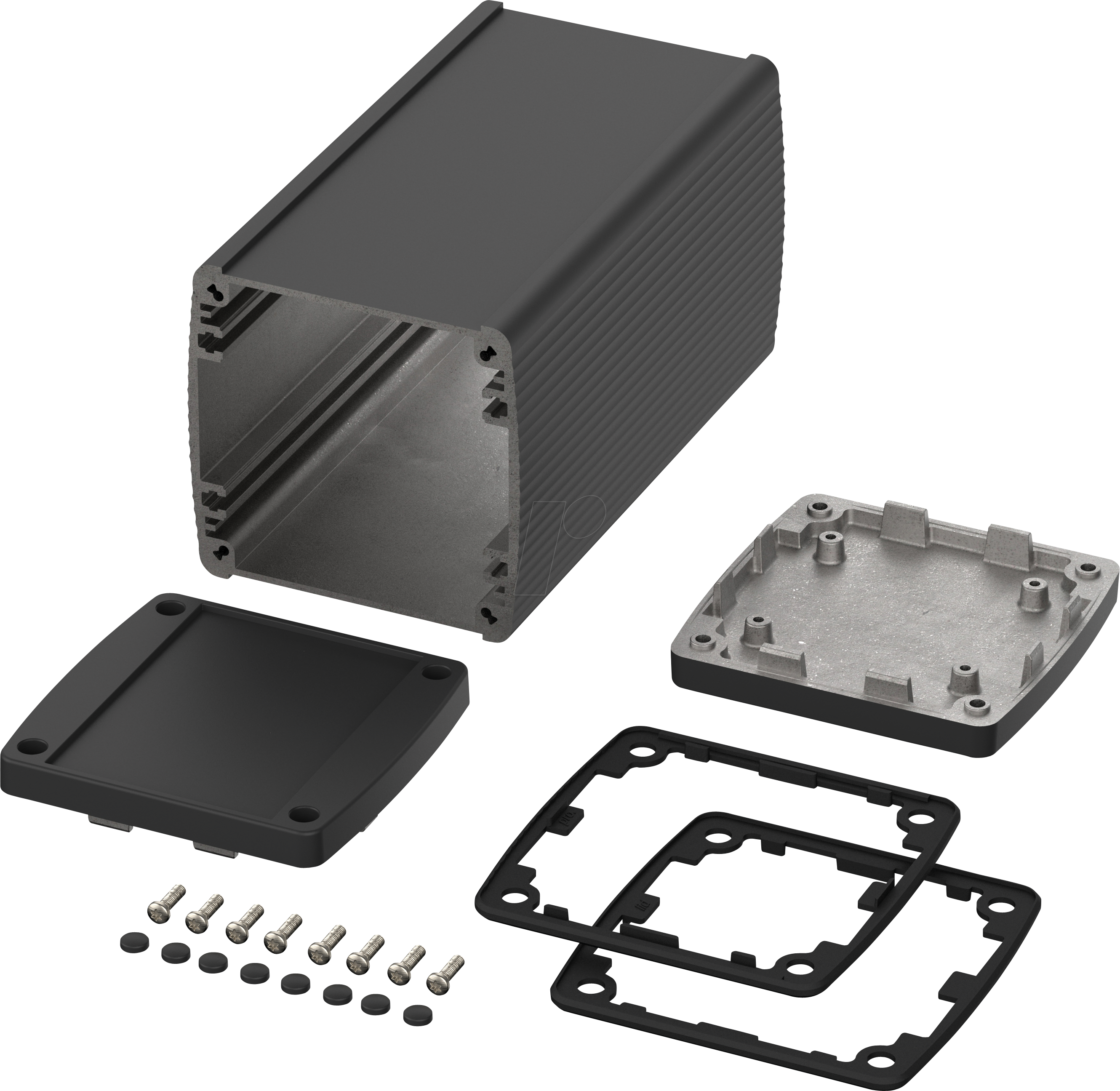 4058545450732 - Alubos ABP 880-0150 SET 84090150HMT1 Profil-Gehäuse 84 x 82 x 150 Aluminium Schwarz (RAL 9005) 1 St 4058545450732 - Alubos ABP 880-0150 SET 84090150HMT1 Profil-Gehäuse 84 x 82 x 150 Aluminium Schwarz (RAL 9005) 1 St