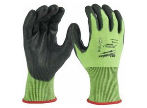 4058546377298 - Größe 11 (xxl) Hi-Vis Schnittschutzhandschuhe Klasse 5 E - Milwaukee