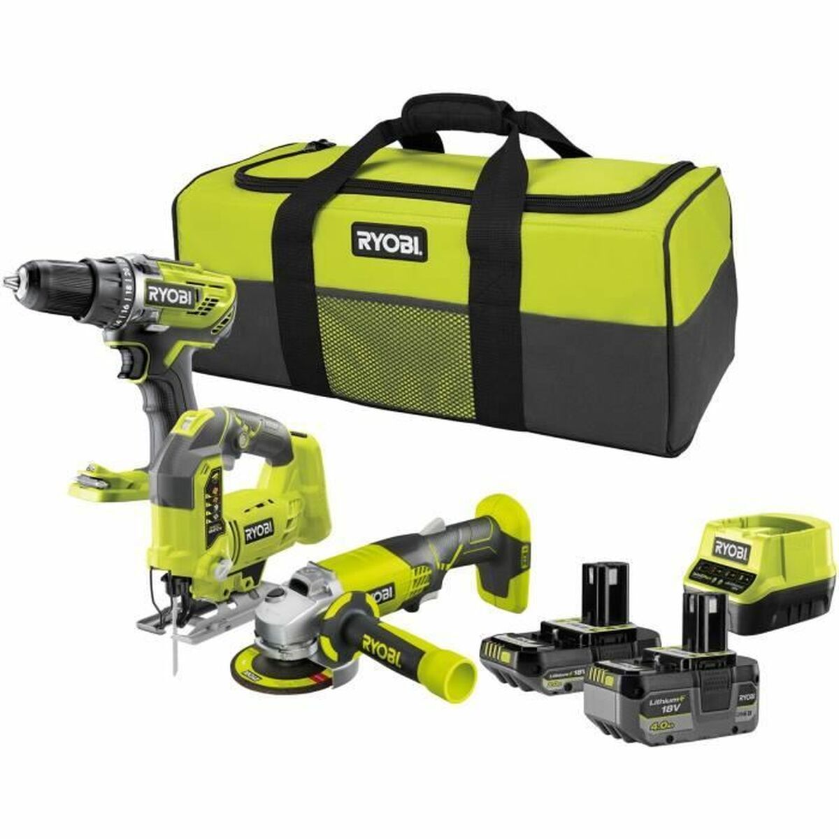 4058546562878 - Drill and accessories set R18DD3 4058546562878 - Drill and accessories set R18DD3
