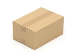 4058592285325 - Kk Verpackungen - 100 Faltkarton Faltschachteln Verpackung 300x215x140 - Braun