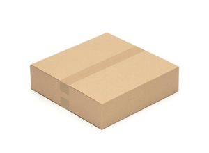 4058592286193 - Kk Verpackungen - 100 Kartons Faltschachteln Faltkarton 400 x 400 x 100mm - Braun