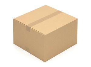 4058592287497 - Kk Verpackungen - 25 Stück Faltkartons 400 x 400 x 250 mm - Falt Karton braun - 1 wellig - Braun