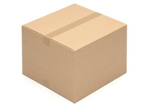 4058592288258 - Kk Verpackungen - 100 Faltkarton 400 x 400 x 300 mm Versand Kartons Faltschachteln dhl Hermes dpd - Braun