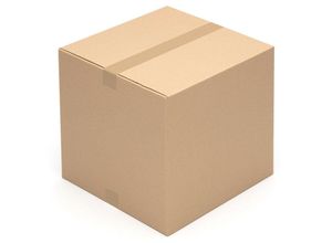 4058592288333 - Kk Verpackungen - 40 Faltkarton 400 x 400 x 400 mm Versand Kartons Faltschachteln dhl Hermes dpd - Braun