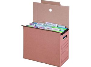 4058592373442 - Smartbox Pro - 10 x sbp-archiv-transportbox 327x158x279mm wiederverschließbarbraunfür Hängemappen