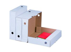 4058592374609 - 90 x SBP ARCHIV-ABLAGEBOX 250x70x317mm wiederverschließbar weiß