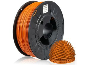 4058592511196 - MIDORI® 3D Drucker 175mm PLA Filament 1kg Spule Rolle Premium Orange RAL2000 - Orange