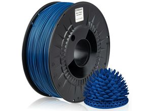 4058592511486 - - 2 x ® 3D Drucker 175mm pla Filament 1kg Spule Rolle Premium Blau Metallic - Blau Metallic