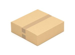 4058592605376 - Kk Verpackungen - 970 Faltkartons 350 x 350 x 100 mm Kartons 35 x 35 x 10 cm Versandkartons Wellpappe - Braun