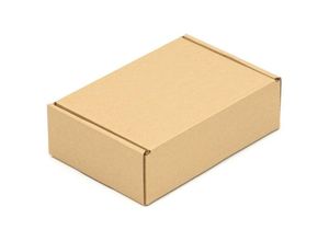 4058592611360 - Kk Verpackungen - 50 Faltschachteln 240 x 170 x 75 mm Post Versandkartons Wellpappe Kartons braun - Braun