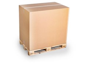 4058592612879 - Kk Verpackungen - 390 Palettenkartons 1180 x 780 x 1065 mm Wellpappe Versandkartons Kartons Palettencontainer - Braun
