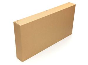 4058592612947 - Kk Verpackungen - 100 Fahrradkartons 1600 x 200 x 800 mm (Außenmaß) Wellpappe Versandkartons Kartons - Braun