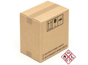 4058592614507 - Kk Verpackungen - 15 Gefahrgut Kartons 275 x 195 x 300 mm Wellpappe Versandkartons Gefahrstoffe - Braun