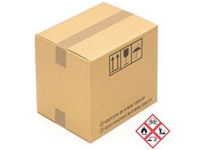 4058592614576 - Kk Verpackungen - 15 Gefahrgut Kartons 325 x 245 x 300 mm Wellpappe Versandkartons Gefahrstoffe - Braun