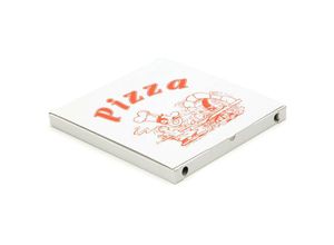 4058592616068 - Kk Verpackungen - 150 Pizzakartons 360 x 360 x 40 mm Pizzaschachteln Motiv Verpackungen weiß - Weiß