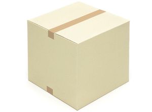 4058592762529 - Kk Verpackungen - 5 Graskartons 400 x 400 x 400 mm Grapapier Kartons Versandkartons aus Graspapier - Braun