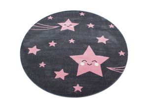 4058819076057 - Teppich KIDS 0610 PINK 120 x 120 cm