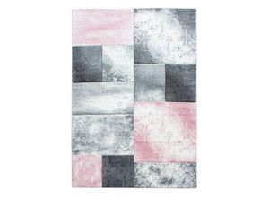 4058819076248 - Teppich AYYILDIZ TEPPICHE Hawaii 1710 Teppiche Gr B L 120 cm x 170 cm 13 mm 1 St pink Esszimmerteppiche handgearbeiteter robuster moderner Konturenschnitt