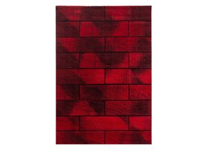 4058819084175 - Teppich AYYILDIZ TEPPICHE Beta 1110 Teppiche Gr B L 160 cm x 230 cm 11 mm 1 St rot Esszimmerteppiche Kurzflor Wohnzimmer