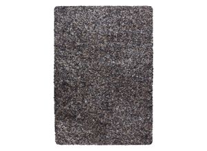 4058819085646 - Hochflor-Teppich AYYILDIZ TEPPICHE Enjoy Shaggy Teppiche Gr B L 160 cm x 230 cm 50 mm 1 St grau (taupe) Esszimmerteppiche Wohnzimmer