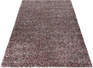 4058819085790 - Hochflor-Teppich AYYILDIZ TEPPICHE Enjoy Shaggy Teppiche Gr B L 140 cm x 200 cm 50 mm 1 St rosa Esszimmerteppiche Wohnzimmer