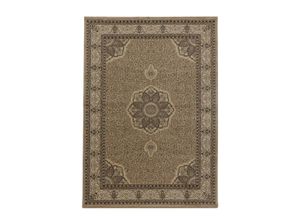 4058819094600 - Teppich AYYILDIZ TEPPICHE KASHMIR 2601 Teppiche Gr B L 160 cm x 230 cm 10 mm 1 St beige Orientalische Muster Orient Optik pflegeleicht robuster Kurzflor Wohnzimmer