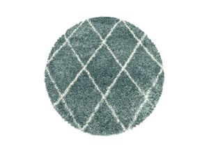 4058819101261 - Teppich ALVOR 3401 BLUE 120 x 120 cm