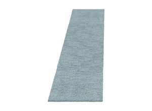 4058819102114 - Teppich FLUFFY 3500 BLUE 80 x 250 cm